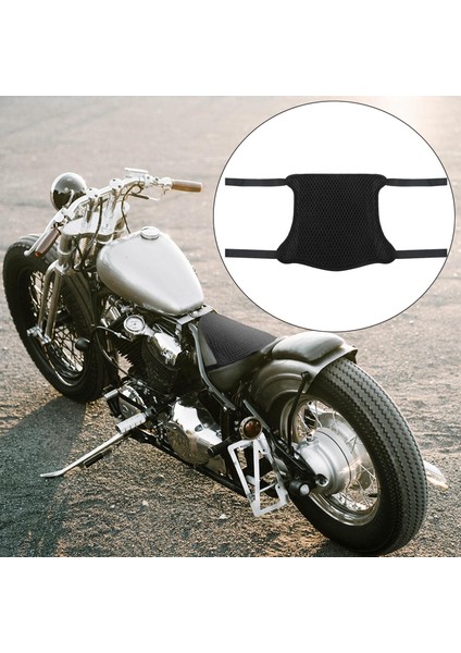 Yalıtımlı Motosiklet Aksesuarları Koltuk Yastık Hava Soğutma Yastık Örtüsü Eyer Siyah Çift Katmanlı (Yurt Dışından) fiyatları