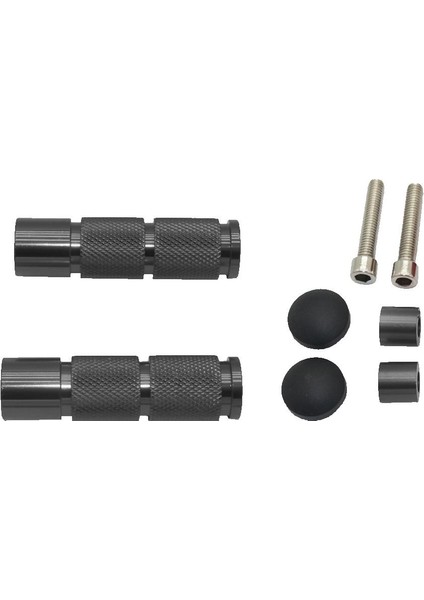 10MM Delik Çapı. Rearsets Için Ayak Mandalları Motosiklet Scooter Kir Bisiklet Siyah (Yurt Dışından)