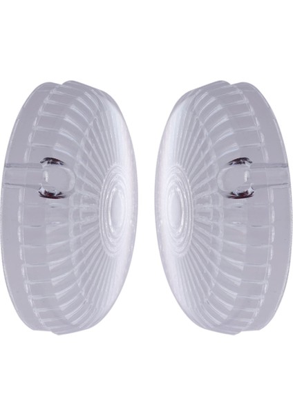 2 Adet Sinyali Çevirin Işık Kehribar Lens Kapağı (Yurt Dışından)