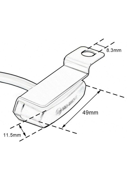 2pcs Mini Motosiklet Akan Su LED Dönüş Sinyali Kehribar Işığı Kawasaki Için (Yurt Dışından) fiyatları