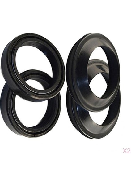 2 Takım 41MM x 54MM x 11MM Ön Çatal Amortisör Yağ Mühür ve Toz Mühür (Yurt Dışından)