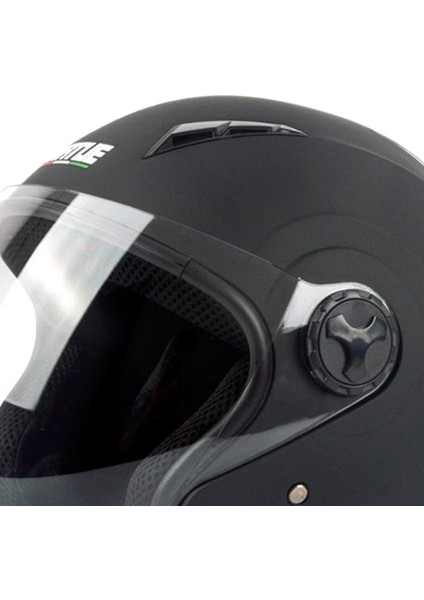 Motosiklet Kaskları Elektrikli Bisiklet Kask Açık Yüz Şeffaf Lens Vizör Erkek Kadın Scooter Motosiklet Moto Bisiklet Kask - Siyah L (Yurt Dışından) fiyatları
