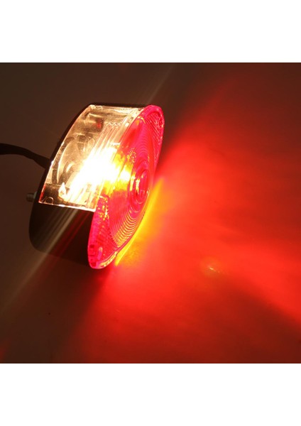 2x Motosiklet LED Fren Kuyruk Işık Dönüş Sinyali Plaka Tutucu Siyah (Yurt Dışından) modelleri