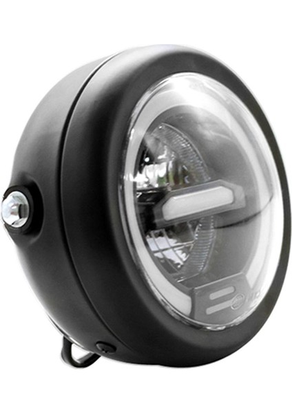 Retro 6 Inç Halojen LED Far Açısı Gözleri Geçerek Açık Beyaz Drl (Yurt Dışından) fırsatları