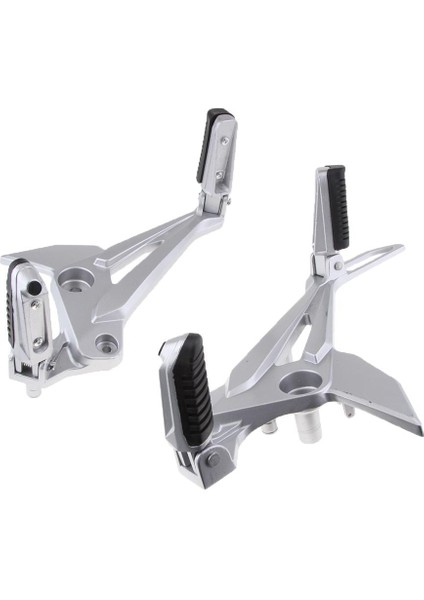 2x Ayarlanabilir Otoyol Footrest Braketleri (Yurt Dışından)