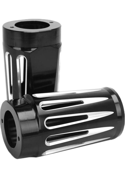 Cnc Kesim Siyah Kütük Alüminyum Çatal Boot Slider Kapağı Için Harley 14-2016 (Yurt Dışından)