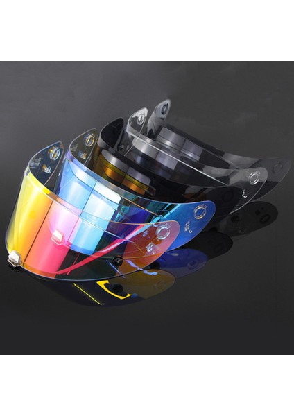 Hj-26 RPHA11 Için Kask Visor Lens Tam Yüz RPHA70 Pc Visor Lens Revo Mavi (Yurt Dışından)