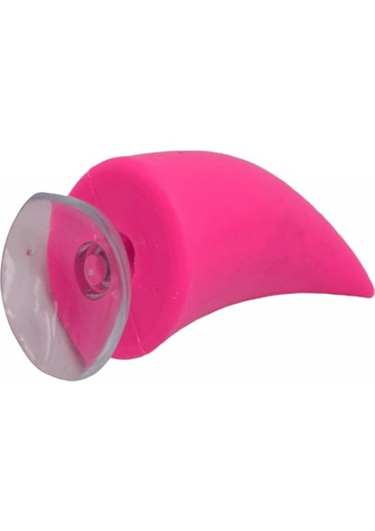Şık Stil Kask Şeytan Boynuz Motokros Dekorasyon Aksesuarları Pembe (Yurt Dışından)