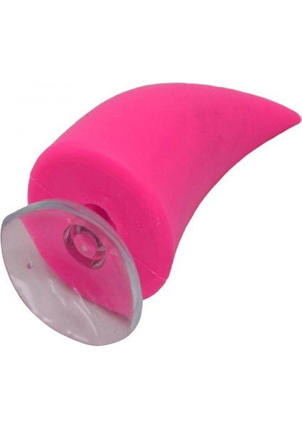 Şık Stil Kask Şeytan Boynuz Motokros Dekorasyon Aksesuarları Pembe (Yurt Dışından)