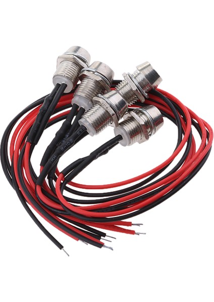 5pcs 12V 1.8W Marine LED Göstergesi Pilot Gösterge Tablosu Sinyal Işık Lambası Kırmızı (Yurt Dışından)