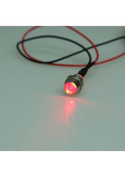 5pcs 12V 1.8W Marine LED Göstergesi Pilot Gösterge Tablosu Sinyal Işık Lambası Kırmızı (Yurt Dışından) modelleri