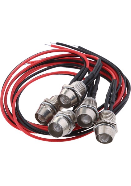 5pcs 12V 1.8W Marine LED Göstergesi Pilot Gösterge Tablosu Sinyal Işık Lambası Kırmızı (Yurt Dışından) fırsatları