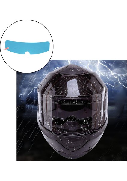 Universal Blue Motosiklet Anti-Fog Filmi 23.5x8 cm (Yurt Dışından) fiyatları