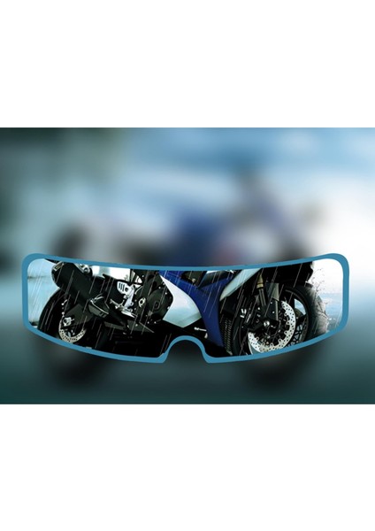Universal Blue Motosiklet Anti-Fog Filmi 23.5x8 cm (Yurt Dışından) modelleri