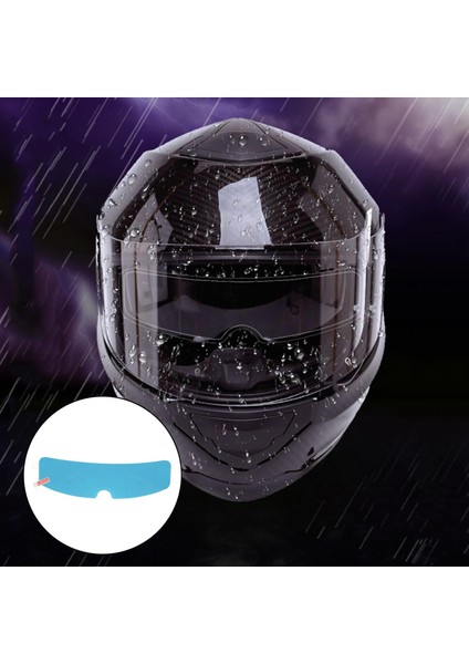 Universal Blue Motosiklet Anti-Fog Filmi 23.5x8 cm (Yurt Dışından) fırsatları