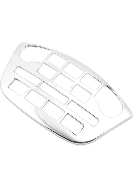 Goldwing GL1800 2001-2011 Için Abs Chrome Radyo Vurgu Paneli Dekorasyonu (Yurt Dışından)