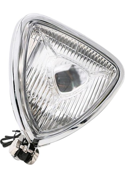 Bobber Chopper Tip 5 Için 12V Üçgen Far Montaj Kafa Lambası (Yurt Dışından)