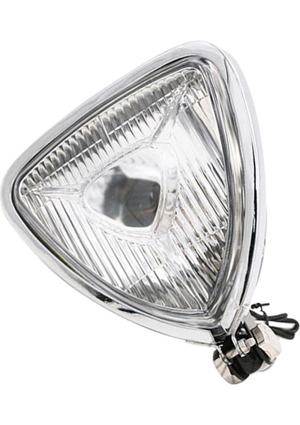 Bobber Chopper Tip 5 Için 12V Üçgen Far Montaj Kafa Lambası (Yurt Dışından)