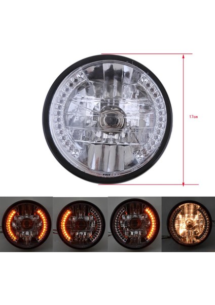 170MM Far Lambası Amber LED Yanıp Söner Işığı CG125 Için (Yurt Dışından)