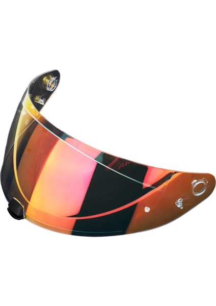 Motosiklet Motosiklet Kask Vizör Lens Ön Cam Yedek I70 I10 Için Uyum, Anti Sis Iyi Tokluk Profesyonel, Temiz Revo Kırmızı (Yurt Dışından)