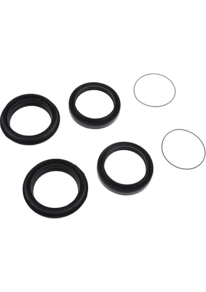 2 Set Ön Şok Yağ Keçesi ve Toz Kapağı 41X53X8MM Çift Yay Fit Yamaha (Yurt Dışından)
