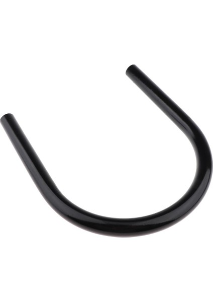 210MM Motosiklet Düz Arka Koltuk Döngü Çerçeve Hoop End Cafe Racer Black (Yurt Dışından)