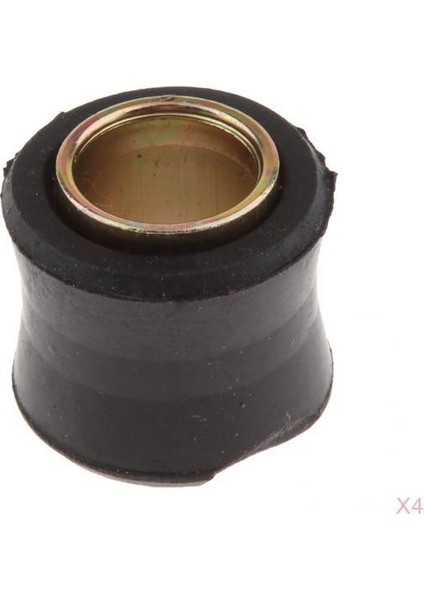 4 Rulo 12MM Motosiklet Arka Amortisör Lastik Çalı Evrensel (Yurt Dışından)