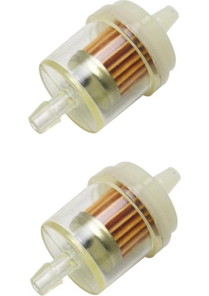 Moped Go Kart Dirt Bike Atv Taotao Sunl Roketa Için 2x Şeffaf Gaz Filtresi (Yurt Dışından)