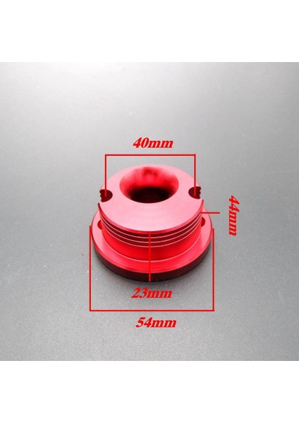 2 Vuruşlu 47CC 49CC Cep Bisikleti Için 44MM Hava Filtresi Adaptörü Kırmızı (Yurt Dışından)