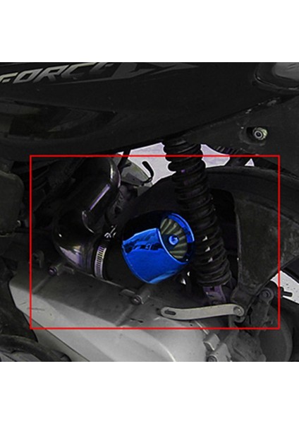 Mavi Için Açılı 24-48MM Motosiklet Yüksek Emme Filtresi den Kullanılabilir (Yurt Dışından) fırsatları