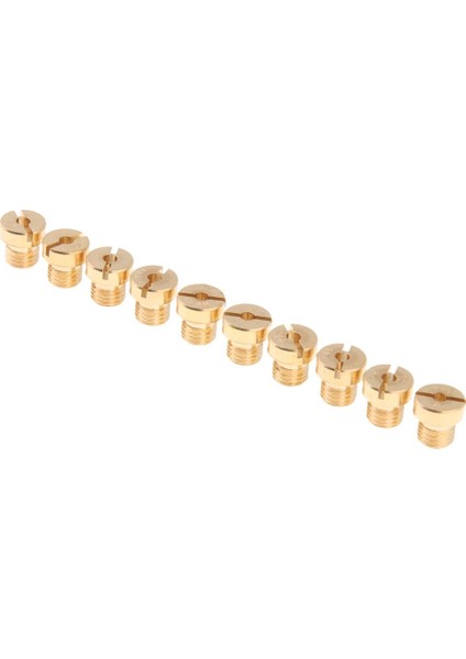 10PCS M6 Motosiklet Karbüratör Ana Jet 128-150 Karbonhidrat Nozul Kiti (Yurt Dışından) fırsatları