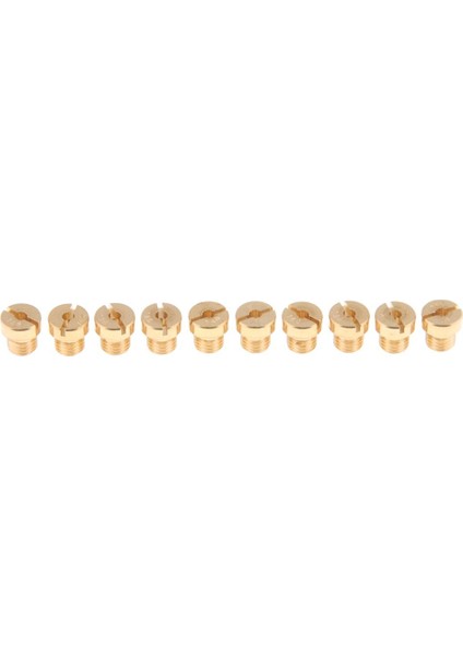 10PCS M6 Motosiklet Karbüratör Ana Jet 128-150 Karbonhidrat Nozul Kiti (Yurt Dışından) indirimleri