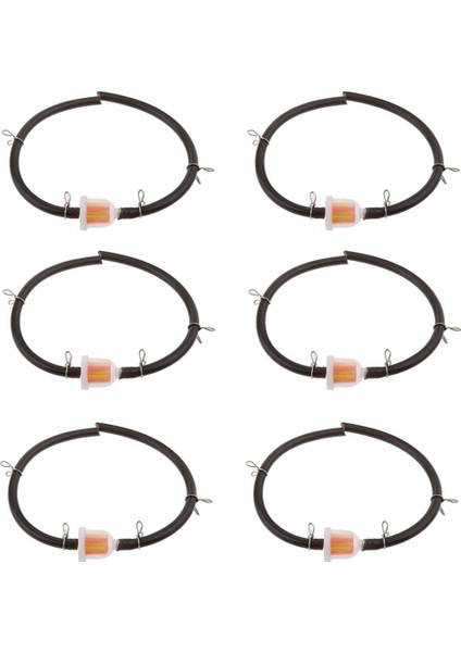 6 x Gaz Hortum Hattı Yakıt Filtresi Dörtlü Atv Kir Cep Bisikleti Mini Motosiklet (Yurt Dışından)