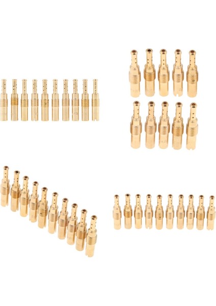 40PCS Karbüratör Karbonhidrat Pilotu Yavaş Jet 38, 40, 42, 45, 48, 50, 52, 55, 58, 60 (Yurt Dışından)