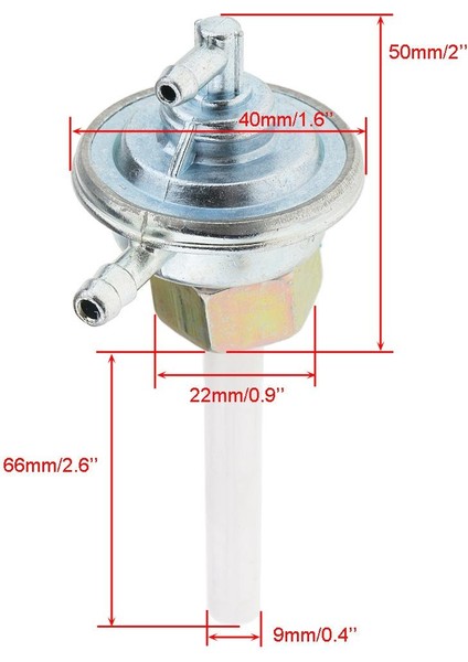 Universal Fuel Petcock 10 Adet (Yurt Dışından) modelleri