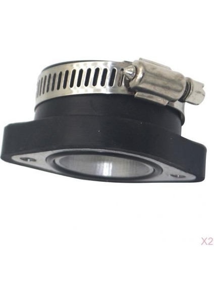 VM24 PE24 PE26 PE28 Oko Carb Için 2x Kir Bisiklet Emme Manifoldu Adaptörü (Yurt Dışından)