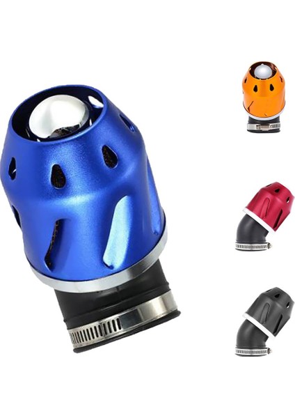 Motosiklet Atv Scooter Mantar Kafa Hava Emme Filtresi 35MM Mavi (Yurt Dışından) indirimleri