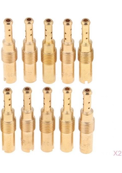 20PCS Karbüratör Yavaş Pilot Jet 30 31 32 33 35 38 Oko Koso Pwk Cvk Için (Yurt Dışından)