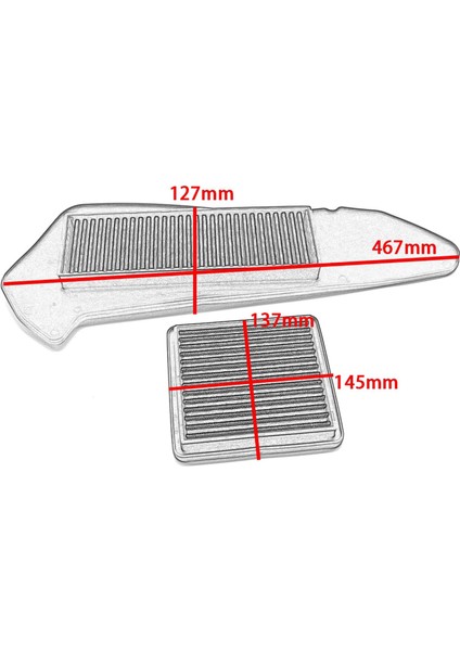 2pieces 250 300 Için Motosiklet Hava Filtreleme Temizleyici (Yurt Dışından) fiyatları