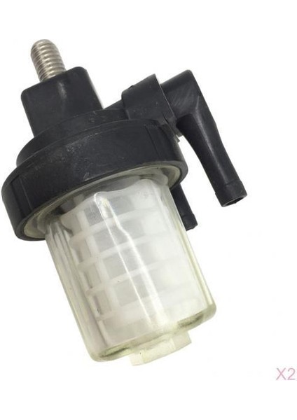 2 Adet Yağ Su Ayırıcı Filtre Kupası Yamaha Motor Dıştan Takma Motosiklet (Yurt Dışından)