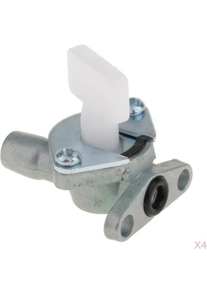 4pcs Mini Akaryakıt Anahtarı F/ 49CC Dörtlü Motosiklet Aksesuarları Gümüş (Yurt Dışından)