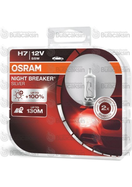 Night Breaker Silver H7 Ampul 64210NBS +100% Fazla Işık