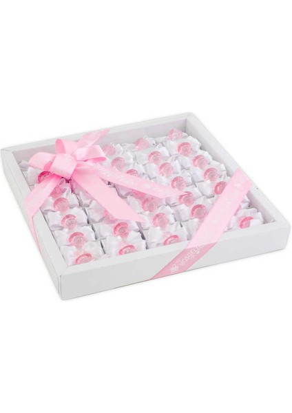 Emzikli Kız Bebek Çikolatası 35 Adet (Madlen Çikolata)