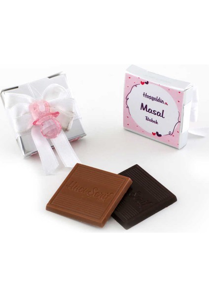 Emzikli Kız Bebek Çikolatası 35 Adet (Madlen Çikolata) modelleri