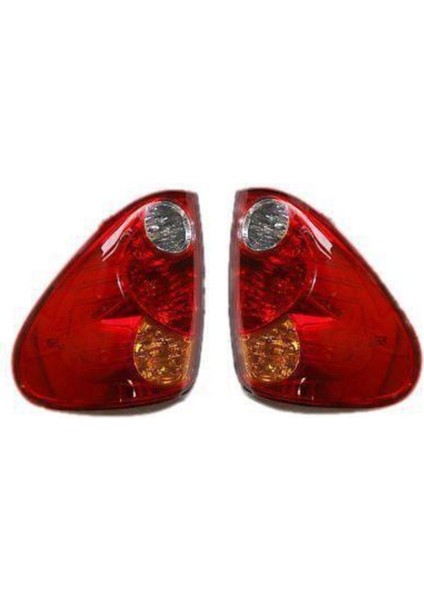 Mitsubishi L200 Sağ - Sol Arka Far Stop Lambası Takımı 2006-2015 (Duylu)