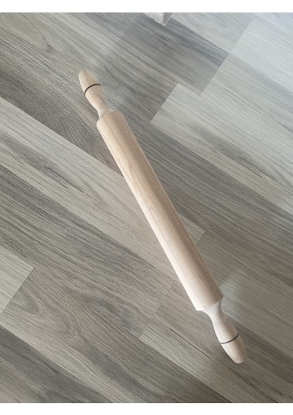 Ahşap Kayın Ağacından Cilasız 49 cm Hamur Açma Merdane