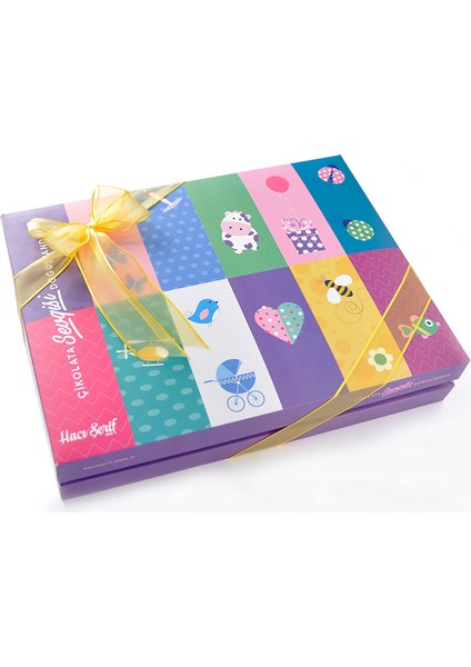 Unisex Bebek 72 Adet Madlen Çikolata Sunum Kutulu fırsatları