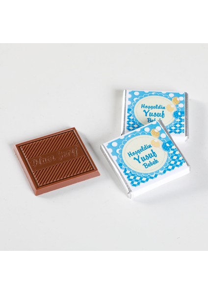 Mavi Bebek 48 Adet Madlen Çikolata Metal Kutu + Gül Suyu Hediyeli fırsatları