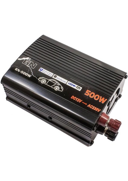 GN-500W DC12Vtan AC220Va Dönüştürücü - 500W inverter