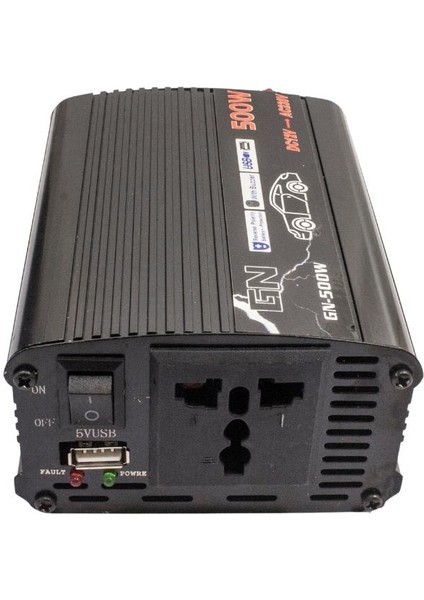 GN-500W DC12Vtan AC220Va Dönüştürücü - 500W inverter